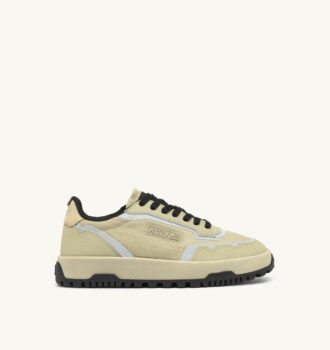 WILDPACE LOW SNEAKER AUS RIPSTOP-NYLON UND LEDER, FARBE TIDAL FOAM UND REFLEX