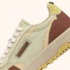 WILDPACE LOW SNEAKER AUS RIPSTOP-NYLON UND LEDER IN DEN FARBEN FOG UND THRUSH