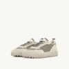 WILDPACE LOW SNEAKER IN ELMOND UND WEISS CORDURA UND WILDLEDER WILDPACE LOW SNEAKER IN ELMOND UND WEISS CORDURA UND WILDLEDER