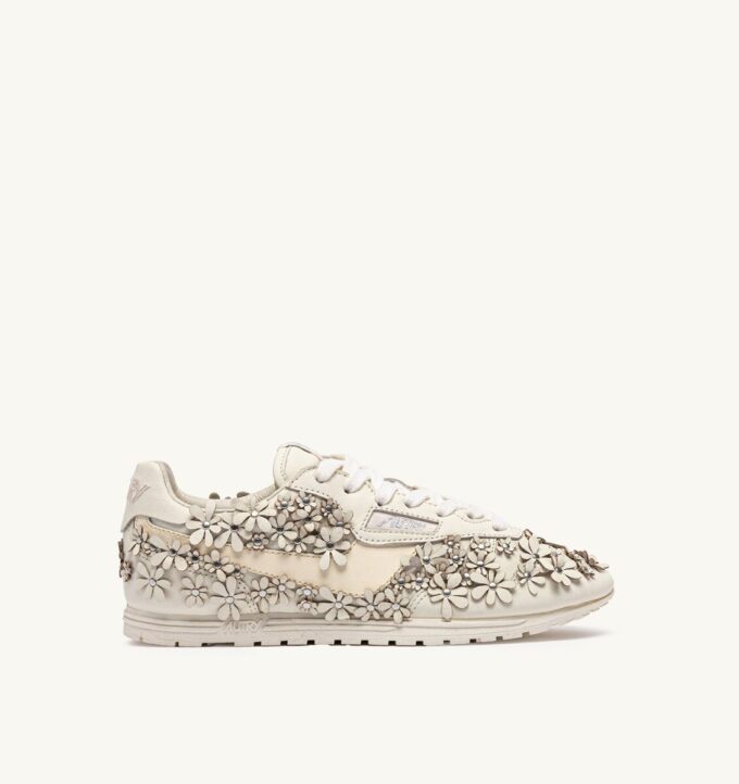 WINDSPIN FLOWERS SNEAKER AUS MARSHMALLOW LEDER WINDSPIN FLOWERS SNEAKER AUS MARSHMALLOW LEDER