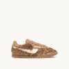 WINDSPIN FLOWERS SNEAKER AUS SEELENFISCHLEDER