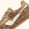 WINDSPIN FLOWERS SNEAKER AUS SEELENFISCHLEDER