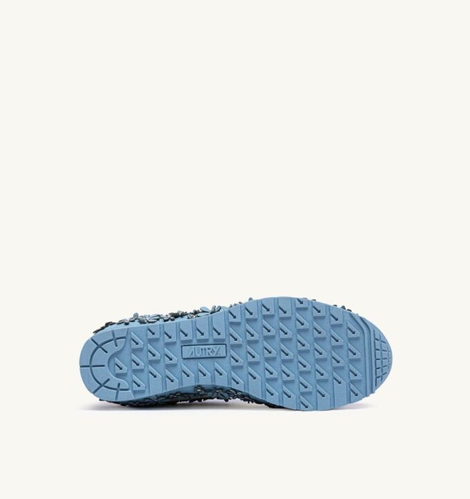 WINDSPIN FLOWERS SNEAKER IN VERGISSME-NOT-LEDER