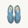WINDSPIN FLOWERS SNEAKER IN VERGISSME-NOT-LEDER