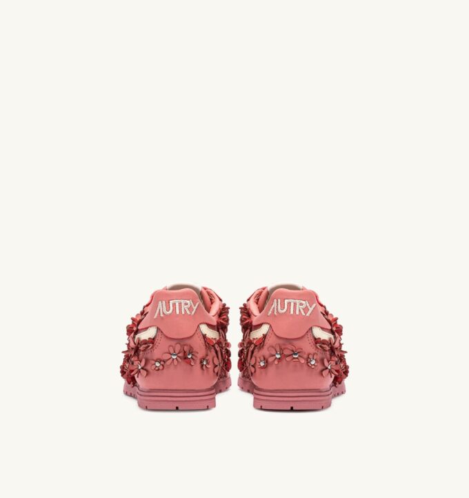 WINDSPIN FLOWERS-SNEAKERS AUS HUMMER-BISQUE-LEDER WINDSPIN FLOWERS-SNEAKERS AUS HUMMER-BISQUE-LEDER