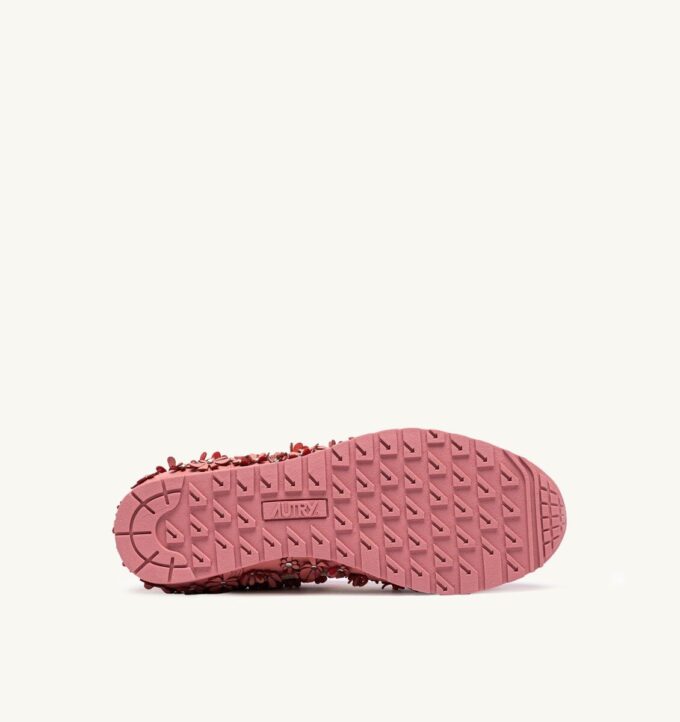 WINDSPIN FLOWERS-SNEAKERS AUS HUMMER-BISQUE-LEDER WINDSPIN FLOWERS-SNEAKERS AUS HUMMER-BISQUE-LEDER