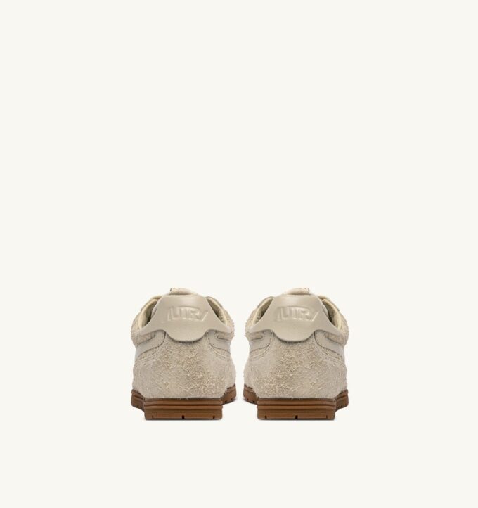 WINDSPIN SNEAKER AUS BISCUIT WILDLEDER UND LEDER