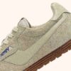 WINDSPIN SNEAKER AUS BISCUIT WILDLEDER UND LEDER