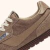 WINDSPIN SNEAKER AUS ERDNUSS-WILDLEDER UND LEDER