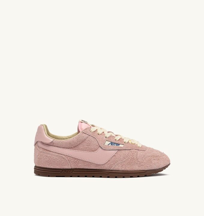 WINDSPIN SNEAKER AUS ROSMARIN-WILDLEDER UND LEDER