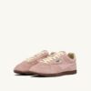 WINDSPIN SNEAKER AUS ROSMARIN-WILDLEDER UND LEDER