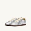 WINDSPIN SNEAKER AUS SILBERFARBENEM LAMINIERTEM LEDER WINDSPIN SNEAKER AUS SILBERFARBENEM LAMINIERTEM LEDER