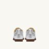 WINDSPIN SNEAKER AUS SILBERFARBENEM LAMINIERTEM LEDER WINDSPIN SNEAKER AUS SILBERFARBENEM LAMINIERTEM LEDER