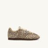 WINDSPIN SNEAKER IM ANIMAL-PRINT MIT PONYHAAR-EFFEKT