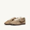 WINDSPIN SNEAKER IN BEIGE UND BRAUN MIT PONYHAAR-EFFEKT