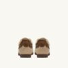 WINDSPIN SNEAKER IN BEIGE UND BRAUN MIT PONYHAAR-EFFEKT