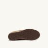 WINDSPIN SNEAKER IN BEIGE UND BRAUN MIT PONYHAAR-EFFEKT