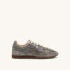 WINDSPIN SNEAKER IN GLITZER-SILBER-WILDLEDER WINDSPIN SNEAKER IN GLITZER-SILBER-WILDLEDER