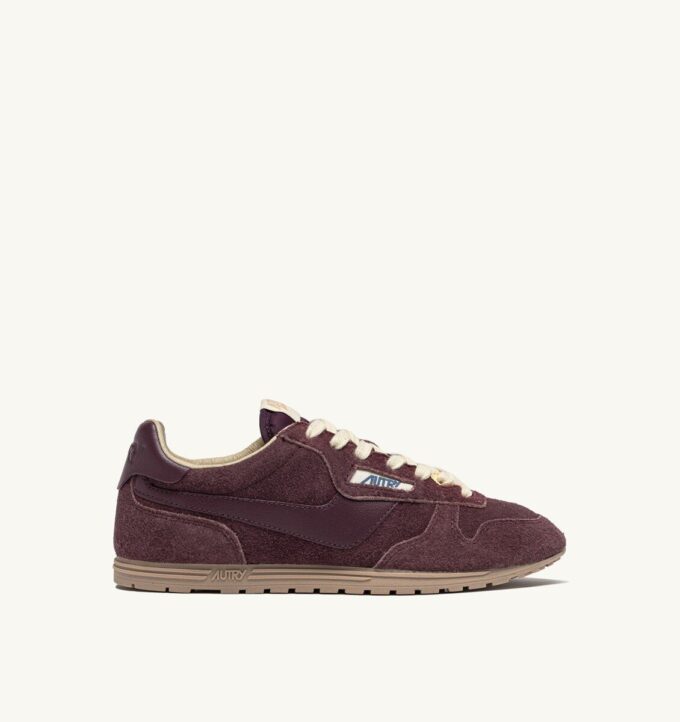 WINDSPIN-SNEAKERS AUS AMARONE-WILDLEDER UND LEDER
