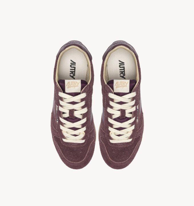 WINDSPIN-SNEAKERS AUS AMARONE-WILDLEDER UND LEDER