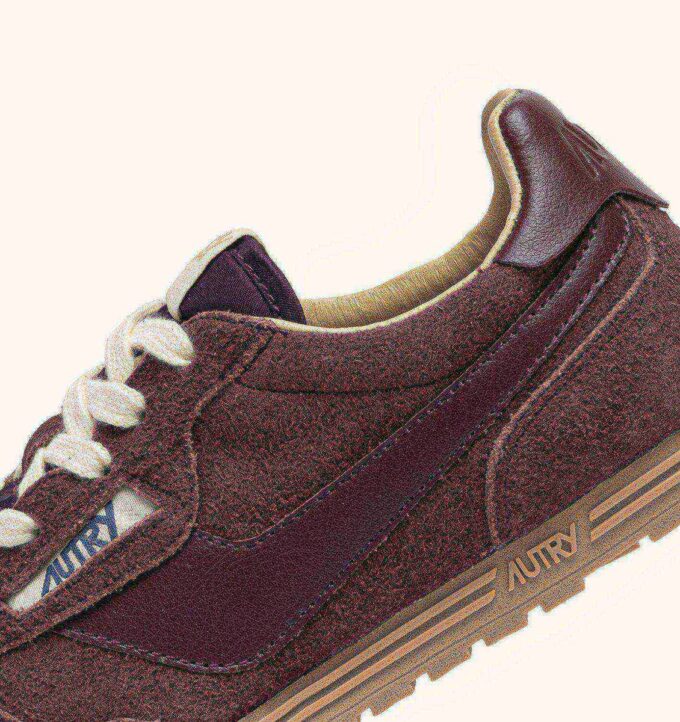 WINDSPIN-SNEAKERS AUS AMARONE-WILDLEDER UND LEDER