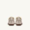 WINDSPIN-SNEAKERS AUS PLATIN-LAMINIERTEM LEDER