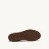 WINDSPIN-SNEAKERS AUS PLATIN-LAMINIERTEM LEDER