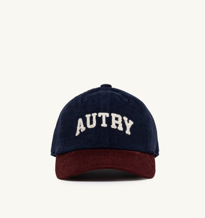 Zweifarbige Unisex-Baseballkappe mit gesticktem Logo
