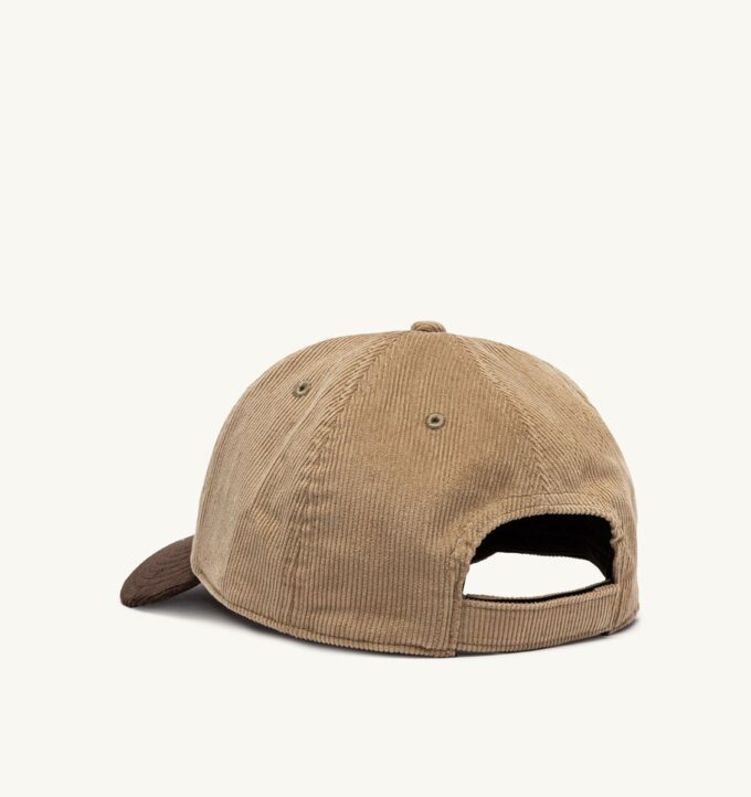 Zweifarbige Unisex-Baseballkappe mit gesticktem Logo