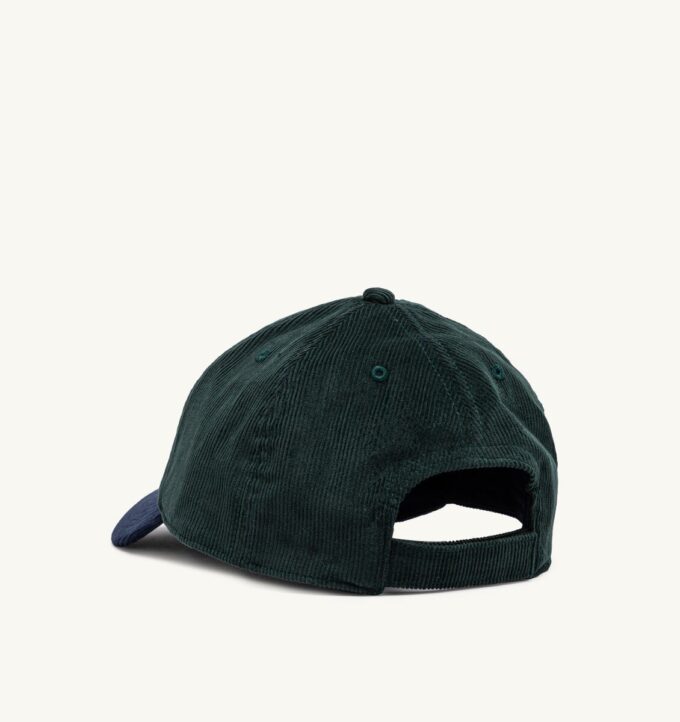 Zweifarbige Unisex-Baseballkappe mit gesticktem Logo
