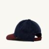 Zweifarbige Unisex-Baseballkappe mit gesticktem Logo