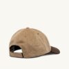 Zweifarbige Unisex-Baseballkappe mit gesticktem Logo