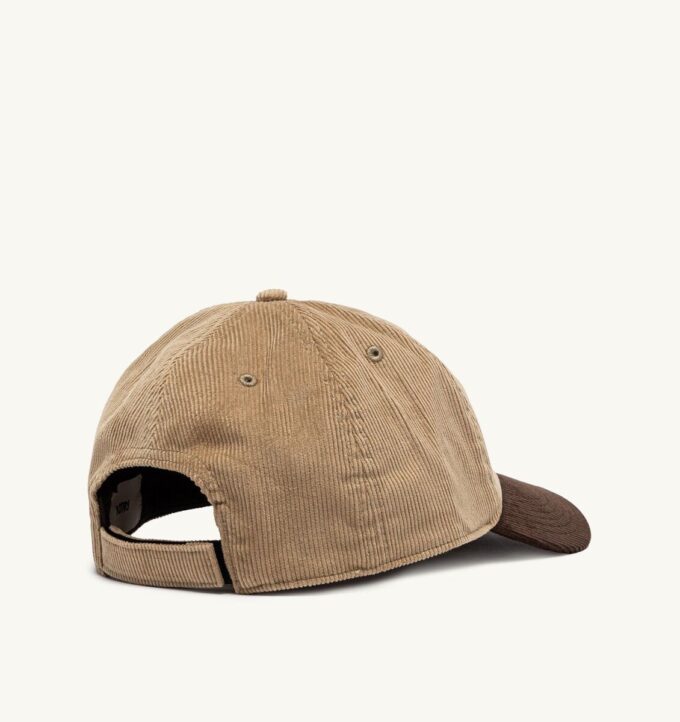 Zweifarbige Unisex-Baseballkappe mit gesticktem Logo
