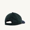 Zweifarbige Unisex-Baseballkappe mit gesticktem Logo
