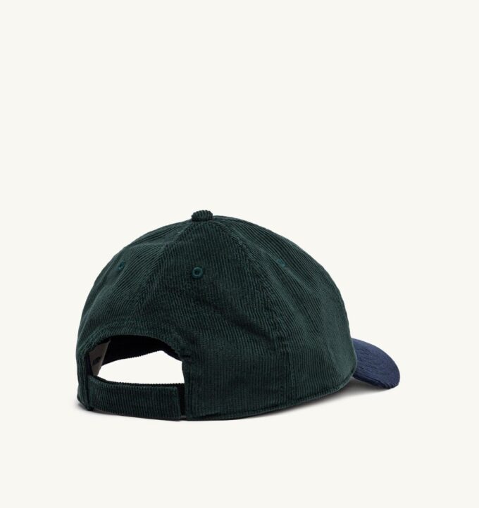 Zweifarbige Unisex-Baseballkappe mit gesticktem Logo